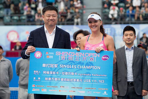 Aga wins Szehzhen