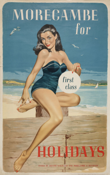 Poster enticing visitors