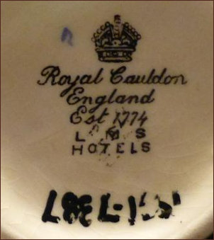 Cauldon Jug provenance