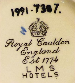 Cauldon Pot provenance