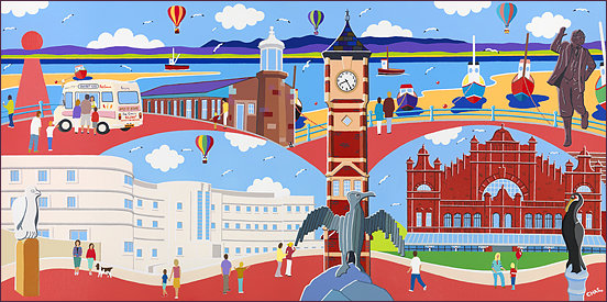 Promenade Panomrama by Chas Jacobs