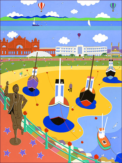 Sea front by Chas Jacobs