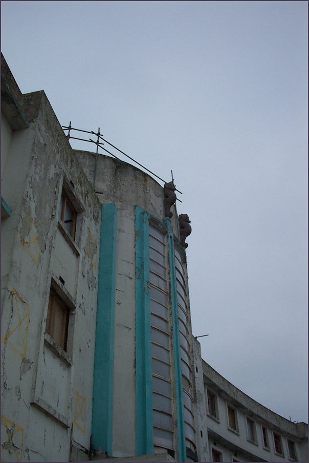 Derelict frontage