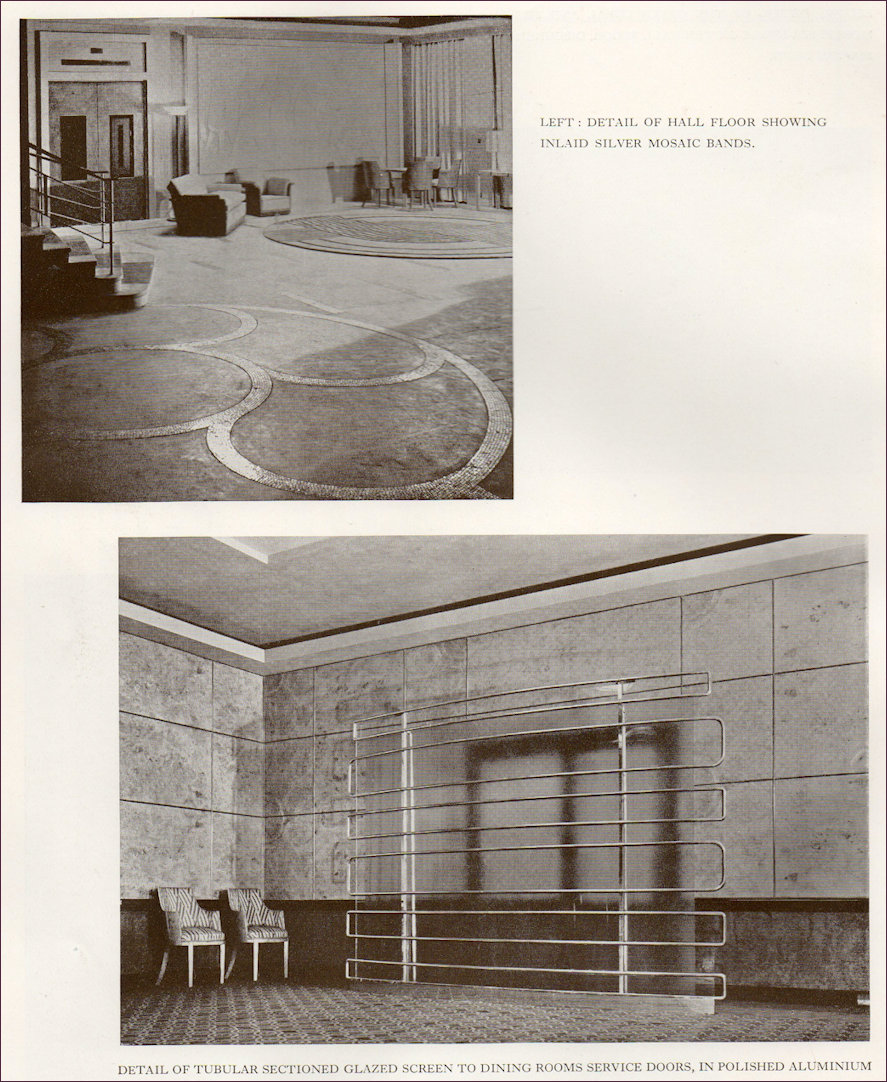 Main Hall and Dining Grill detail