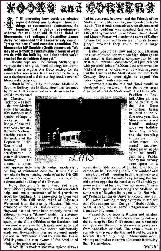 Private Eye Article