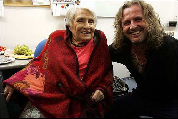 Anne Golon with Josef Voytek