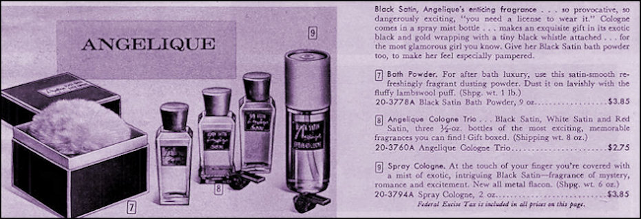 Perfume advertisement