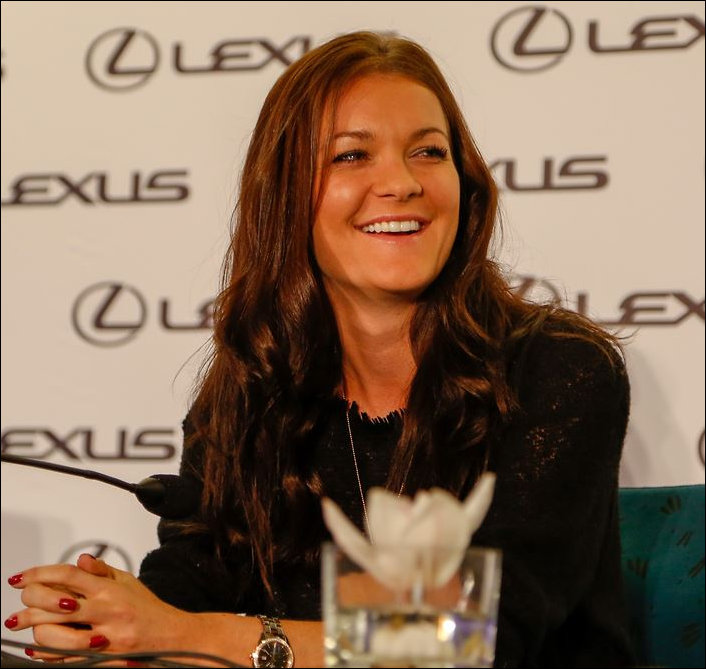 Aga at obligatory Press Conference