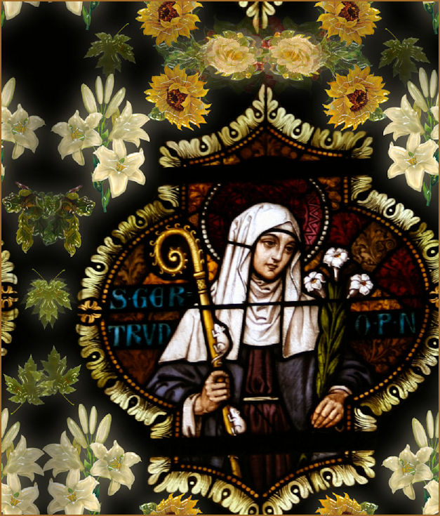 Portrait of St. Gertrude