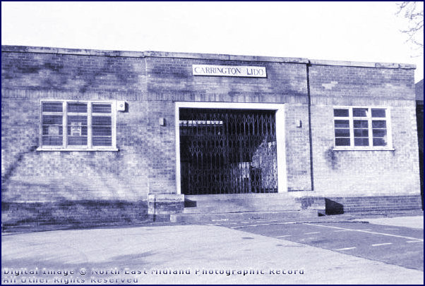 Main Entrance to Carrington Lido