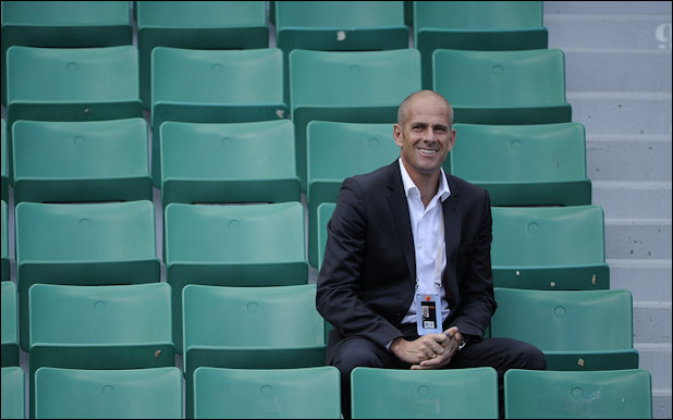 Guy Forget at Roland Garros