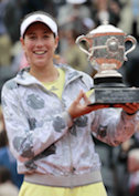 Garbine Muguruza 2016 French Champion