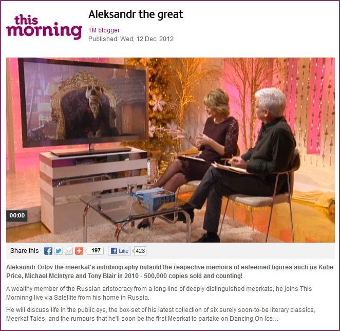 Aleksandr TV Interview