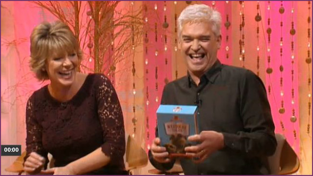 Phillip Schofield with books