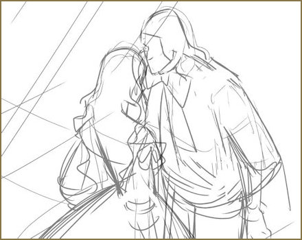Ang and Joffrey Sketch