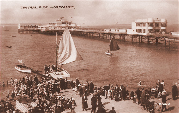 Don Cafe on Central Pier Morecambe frp, jetty