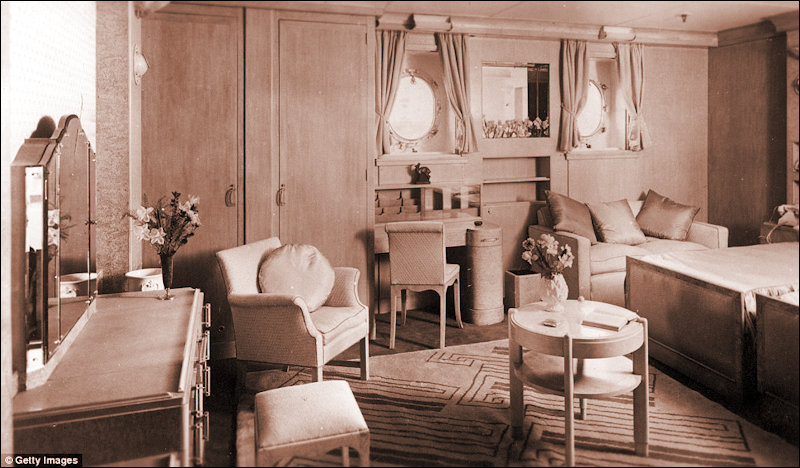 First Class accommodation suite