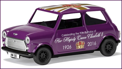 Corgi Mini commemorating HM 90th Birthday