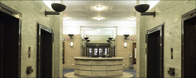 Reception area 55 Broadway