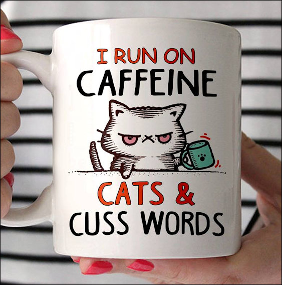 Mug with slogan