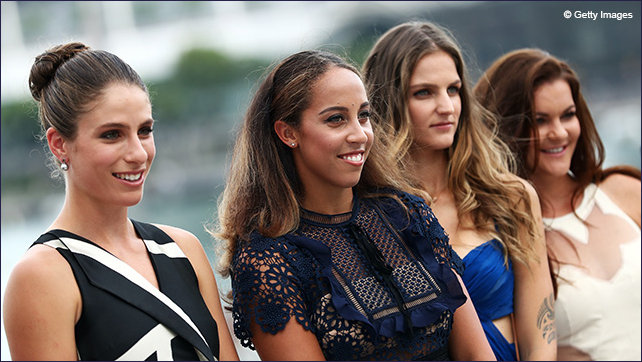 Jo Konta with the White Group