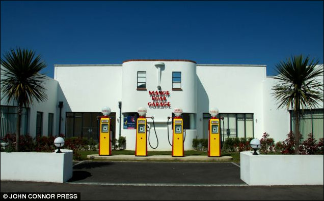 Manor Road Garage Facade