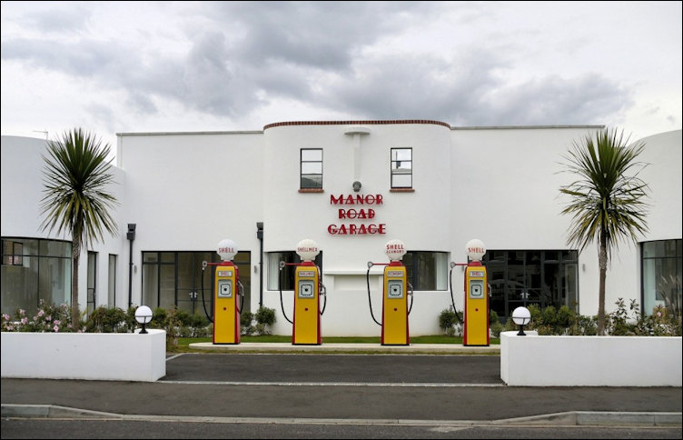 Manor road Garage panorama