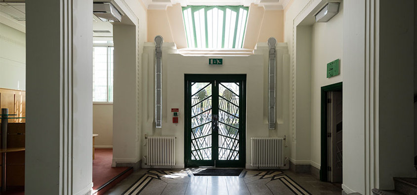 Hoover Building Entrance