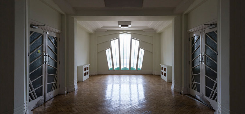 Hoover Building Reception Area