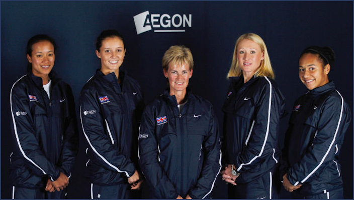 GB Fed Cup Team pre-2016