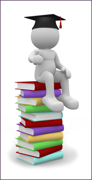 arge version of Effigy sitting on a stack of books