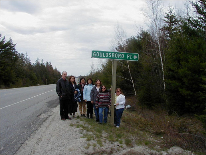 Friends of Angelique in Gouldsboro in 2002