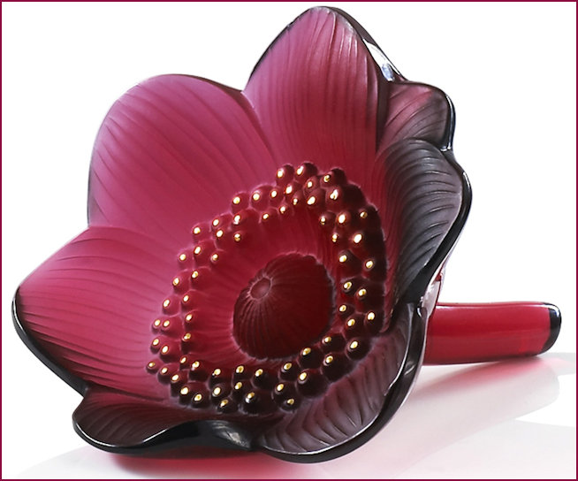 Lalique Anemone stopper