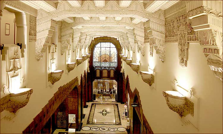 Marine Building Lobby