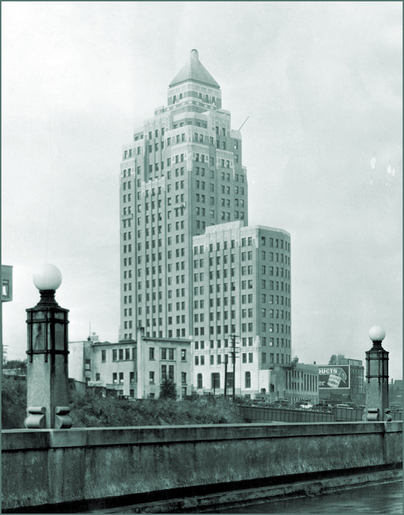Opening of Marine Building 1930
