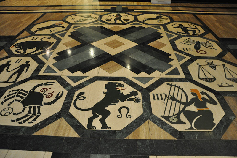 Close up of the lobbyfloor