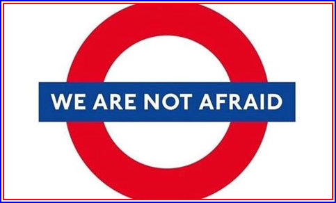 We are not afraid