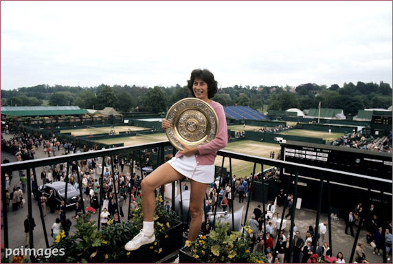 Virginia posing with the 1977 plate