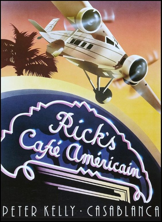 Modern Poster Casablanca