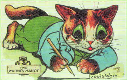 Writers Mascot - Louis Wain