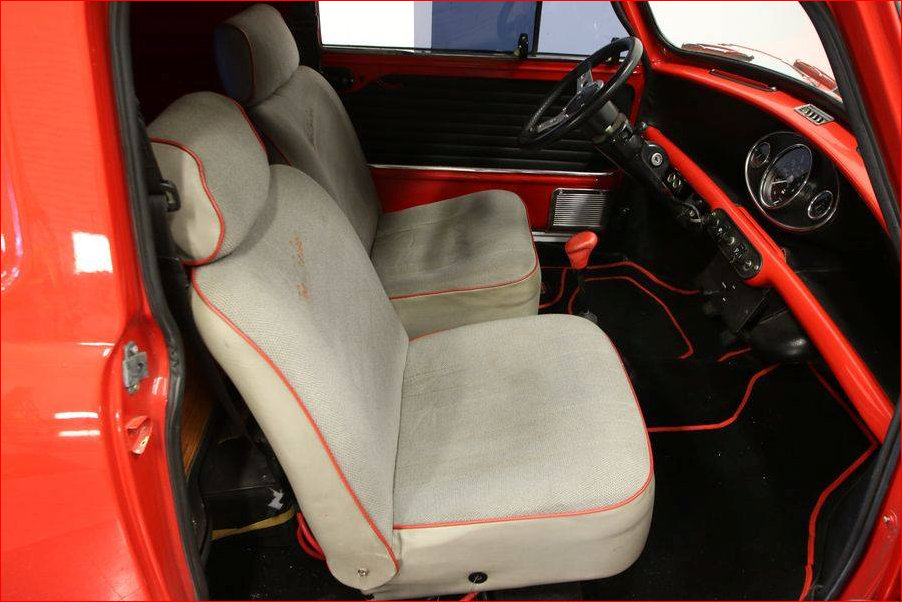 Royal Mail Mini Van interior