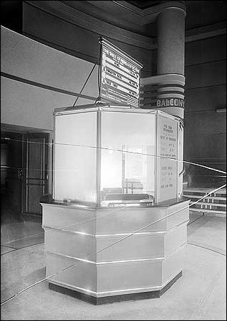 The pay box Odeon Muswell Hill