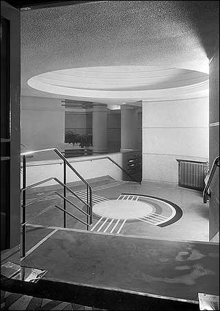 A view from the staircase Odeon Muswell Hill