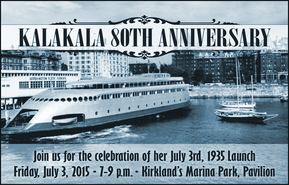 RV Kalakal celebrating its 80th anniversary in 2015