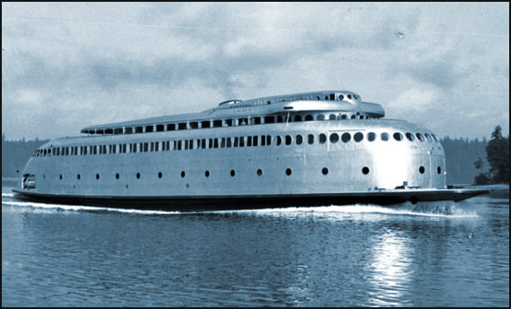 The RV Kalakala in its glory days