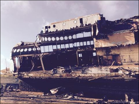 Kalakala wrecked