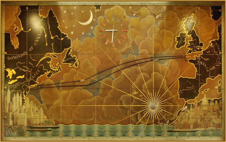 Queen Mary map actual