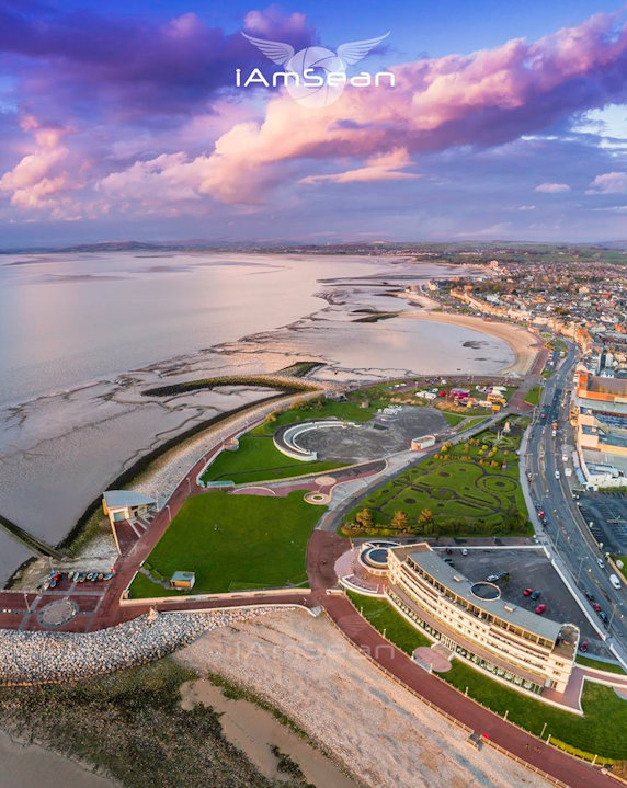 April 2017 Aeriel view of the Midland Hotel