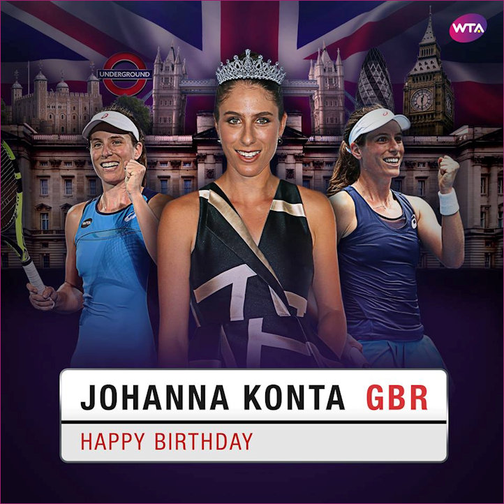 Happy Birthday Jo Konta