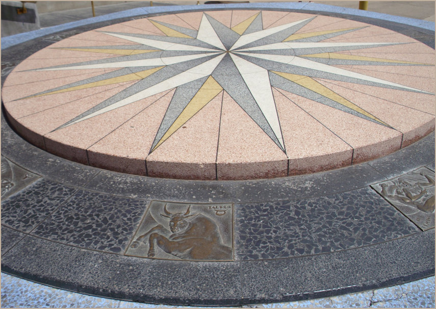 Zodiac floor patters